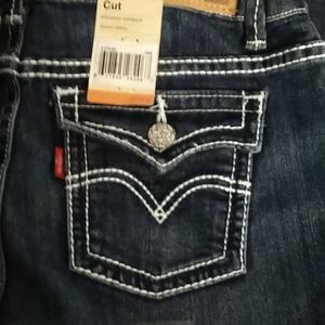 Girl's Levi Strauss & Co Boot cut stretch Jeans Size 8 1/2 Plus